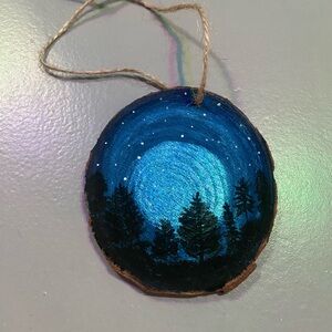 Mystical Forest Night Ornament